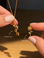 Birth Flower Necklace