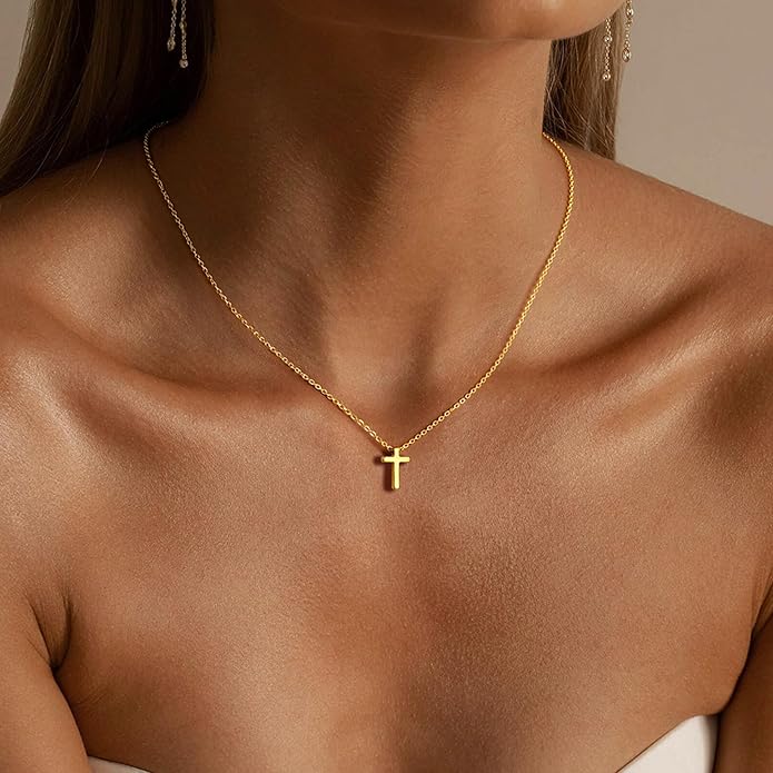 Single Cross Necklace